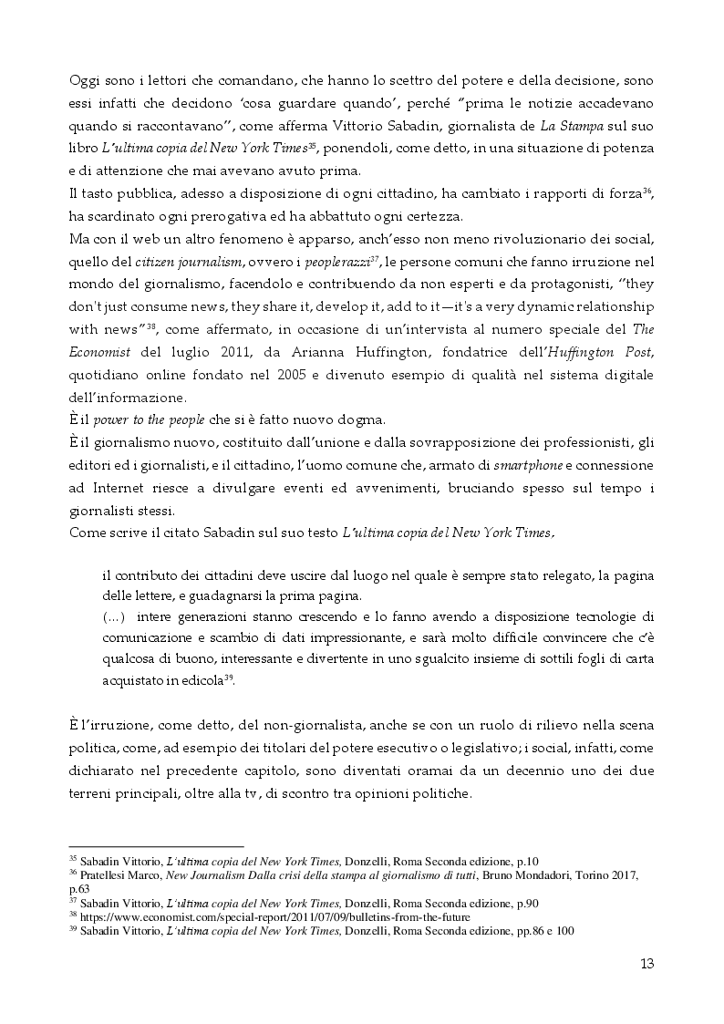 Anteprima della tesi: La crisi del giornalismo nell'era digitale, Pagina 4
