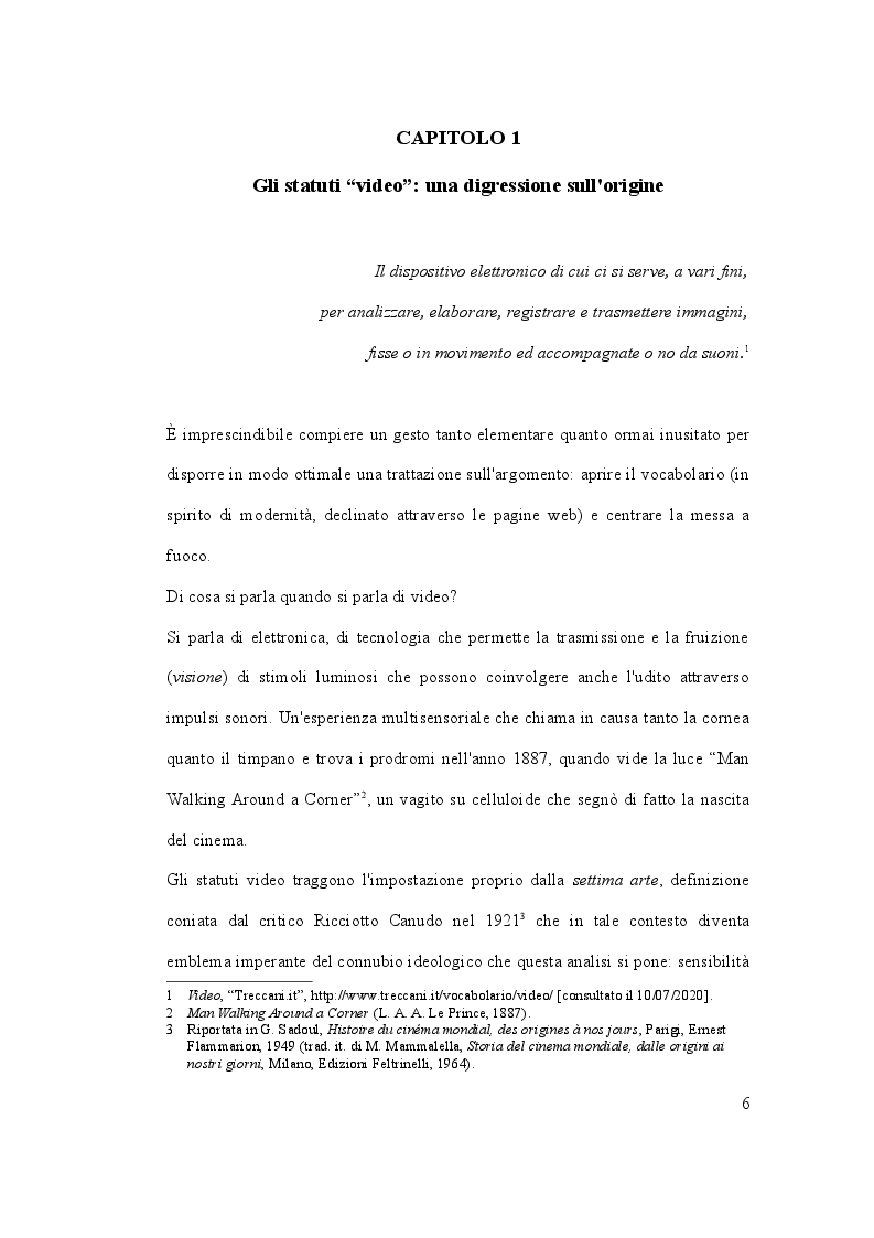 Anteprima della tesi: Storia ed evoluzione del videoclip. Un percorso tra sperimentazione tecnologica ed innovazione visiva., Pagina 5