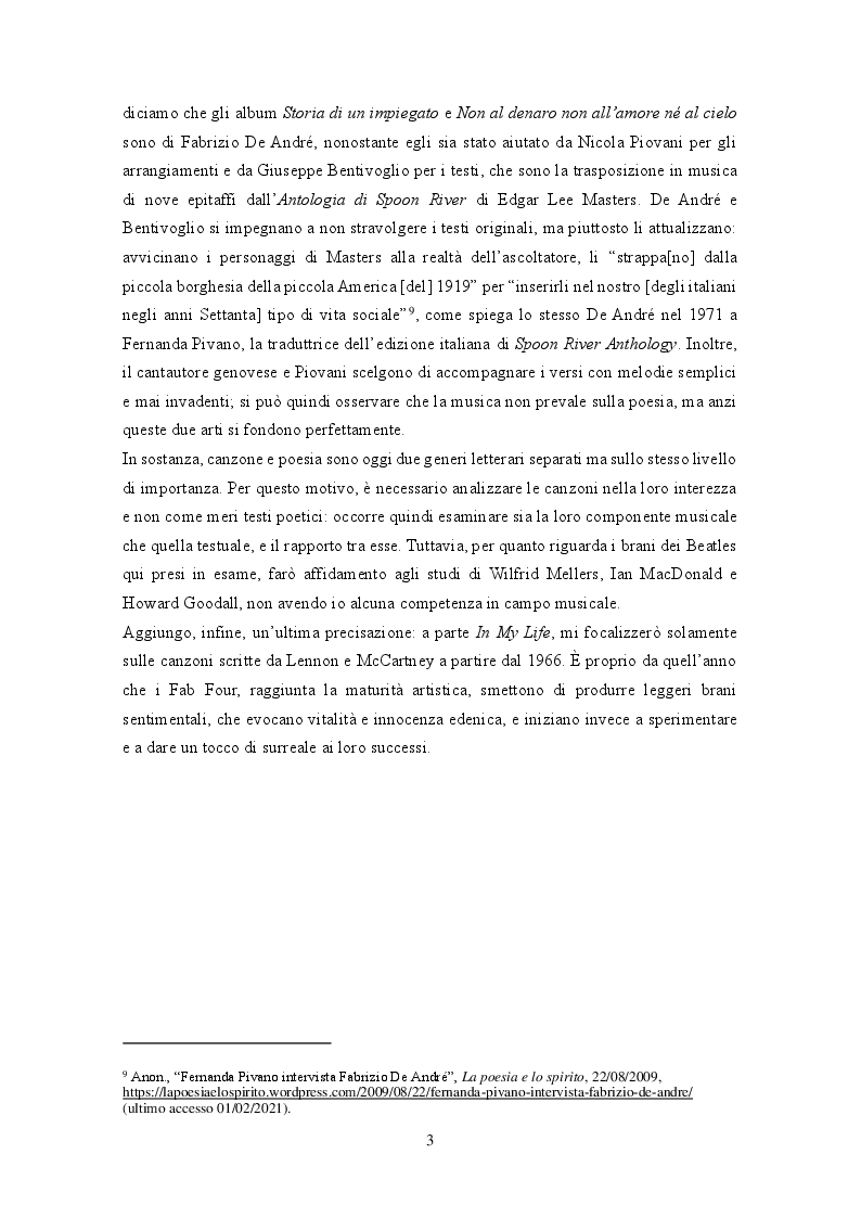 Anteprima della tesi: ''Misunderstanding all you see''. Il fantastico nelle canzoni e nei film dei Beatles, Pagina 4