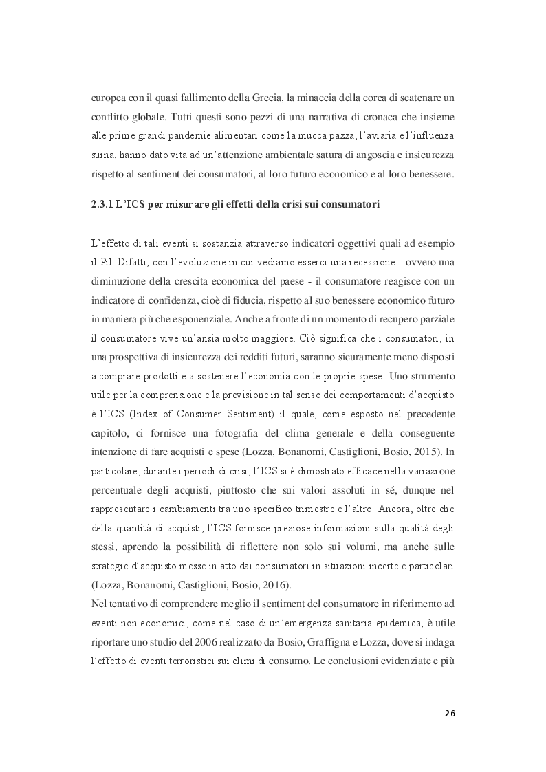 Anteprima della tesi: Valori e aspettative di consumo nel periodo di Covid-19, Pagina 5