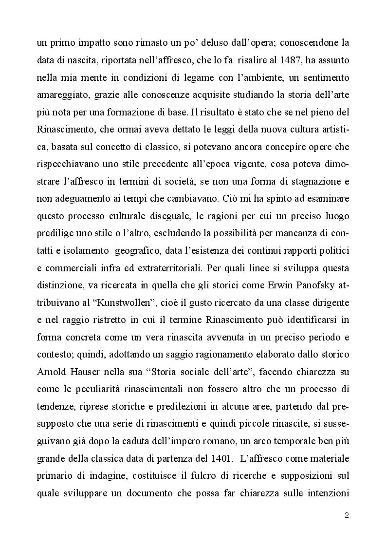 Anteprima della tesi: Itinerario simbolico nell'opera dell'Andata al Calvario della S.S. Pietà di Teggiano, Pagina 3