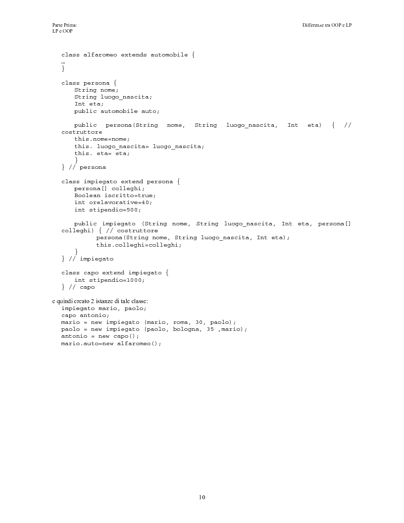 Anteprima della tesi: Elaborazione e interazione in programmazione logica e ad oggetti, Pagina 8