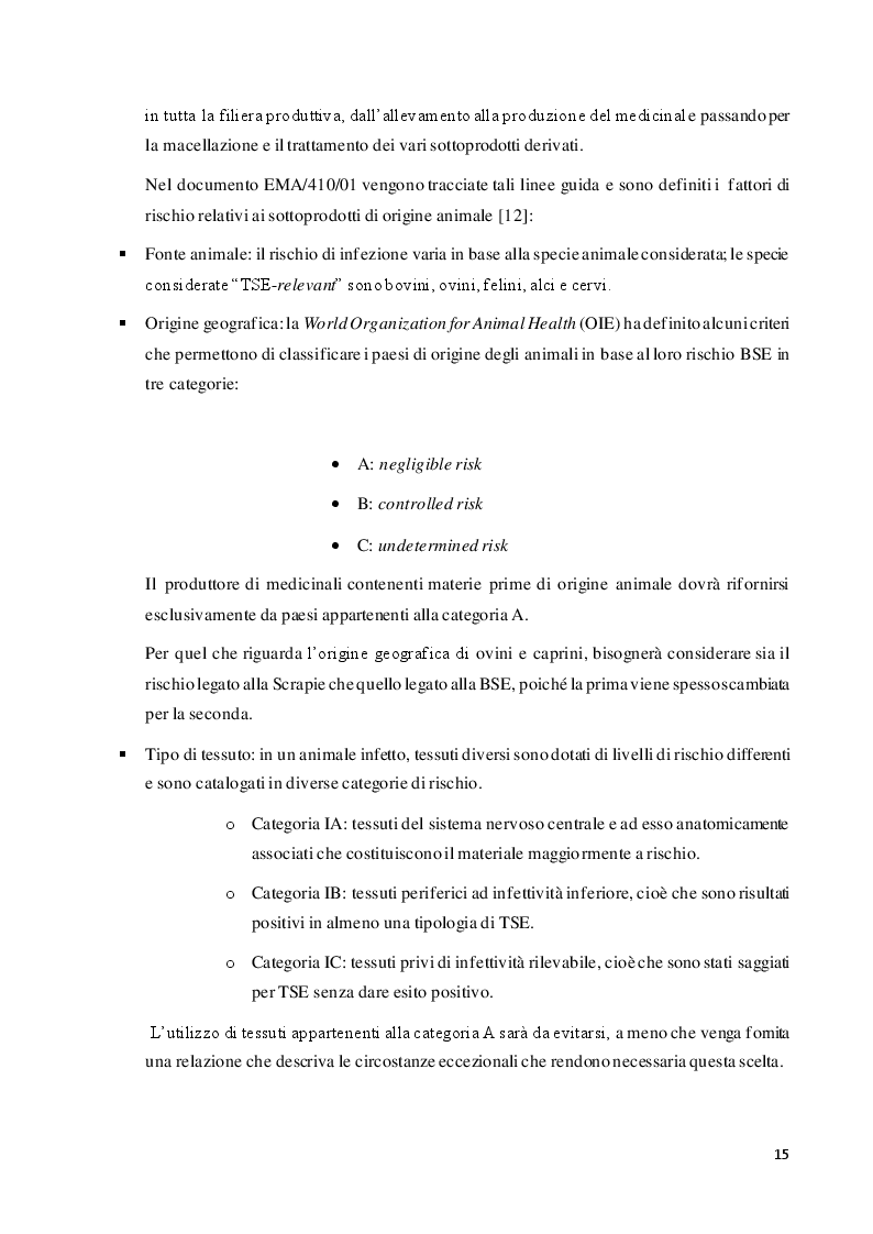 Anteprima della tesi: Proteine animali trasformate: sviluppi normativi, profilo di sicurezza e possibili applicazioni tecnologiche innovative., Pagina 3