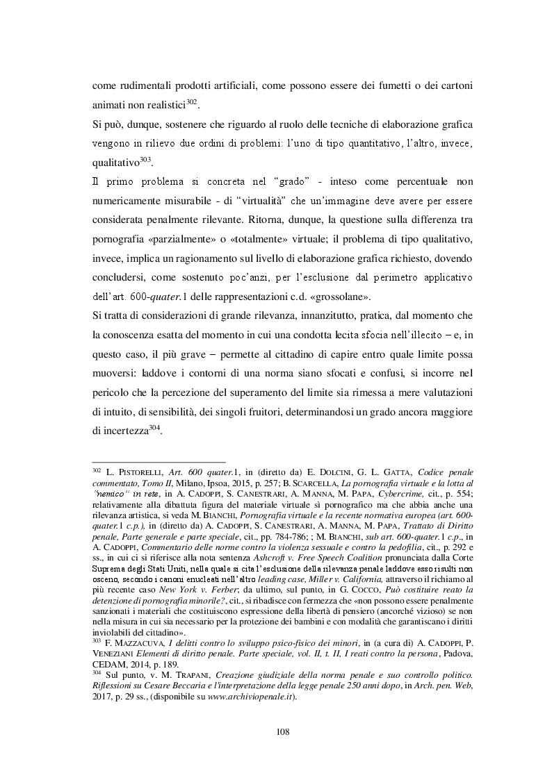 Anteprima della tesi: La pornografia minorile e le nuove frontiere del diritto penale d'autore, Pagina 11