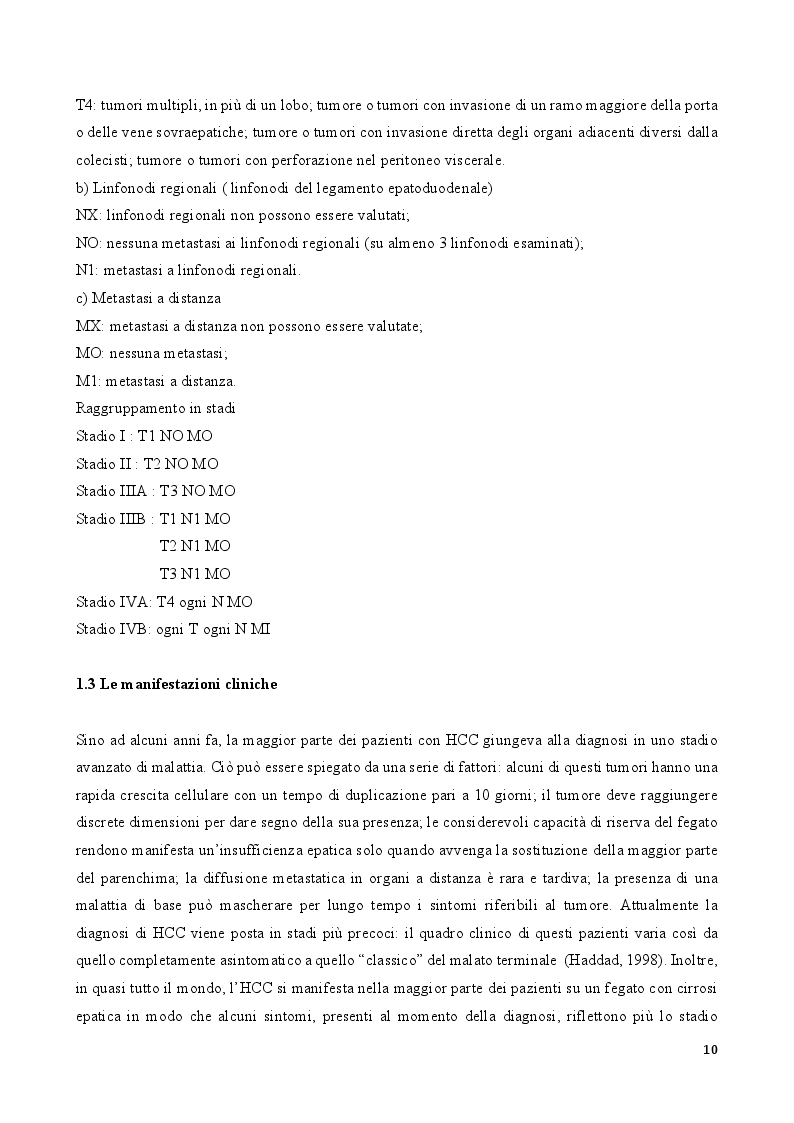 Anteprima della tesi: Assistenza infermieristica in paziente affetto da epatocarcinoma sottoposto a trattamento di termoablazione, Pagina 3