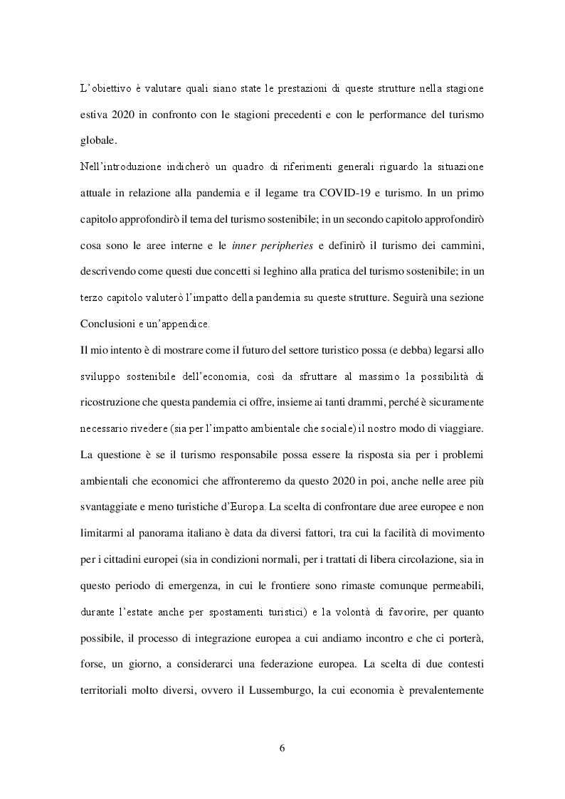 Anteprima della tesi: Hiking nelle inner peripheries: le strutture extralberghiere a basso impatto ambientale e la risposta al COVID-19 nella stagione estiva 2020, Pagina 3