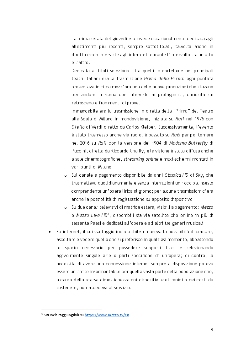 Anteprima della tesi: Curiamola… merta un avvenir migliore - L'opera lirica contagiata dal COVID-19, Pagina 6
