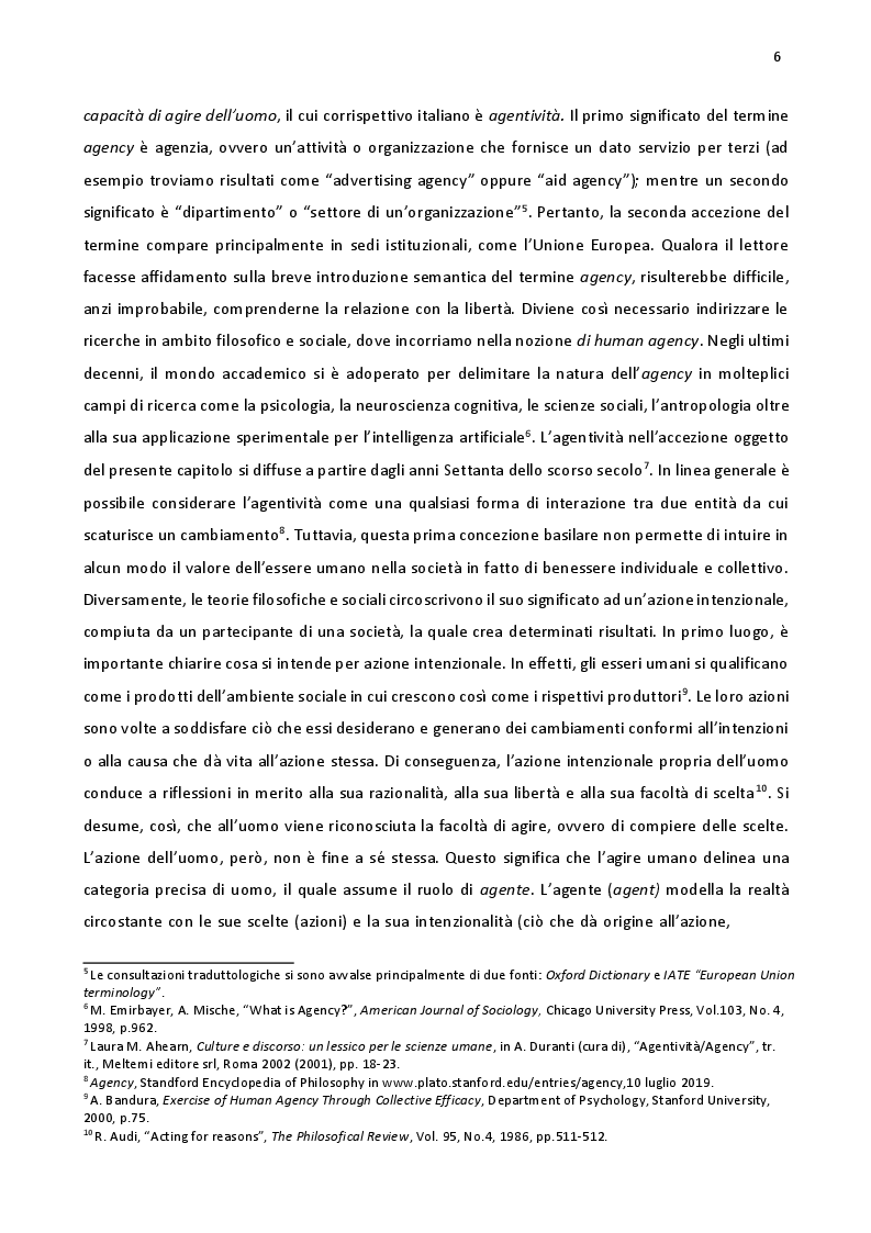 Anteprima della tesi: L'agentività è promotore di sviluppo, un primo tentativo di comparazione tra Cina e Italia, Pagina 3