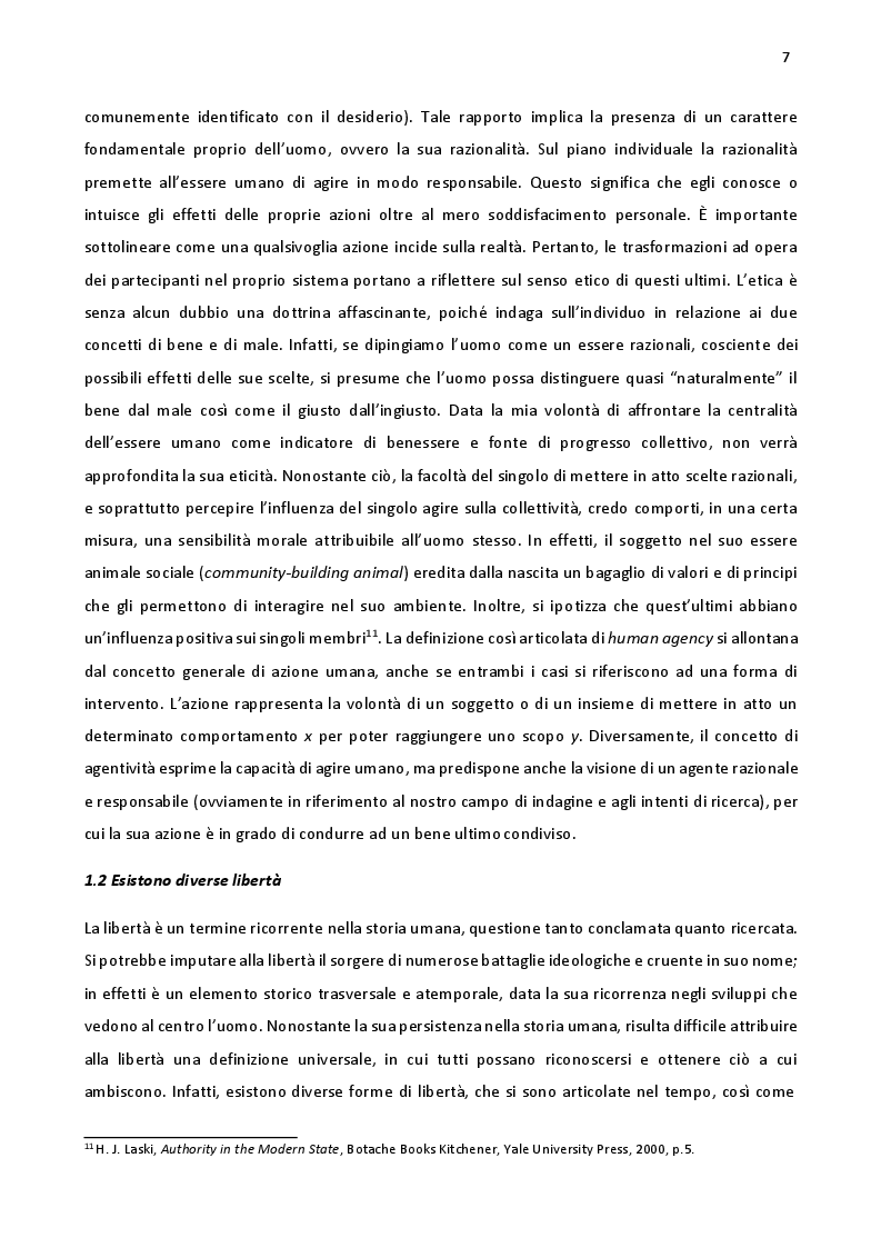 Anteprima della tesi: L'agentività è promotore di sviluppo, un primo tentativo di comparazione tra Cina e Italia, Pagina 4