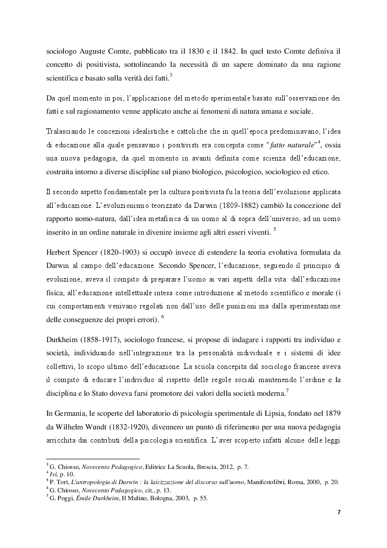 Anteprima della tesi: Montessori e Steiner: due approcci pedagogici a confronto, Pagina 5