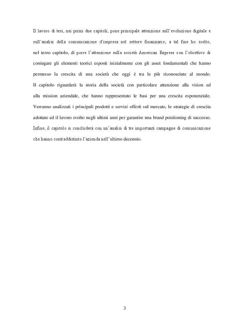 Anteprima della tesi: L'evoluzione dei pagamenti digitali: il caso American Express, Pagina 4
