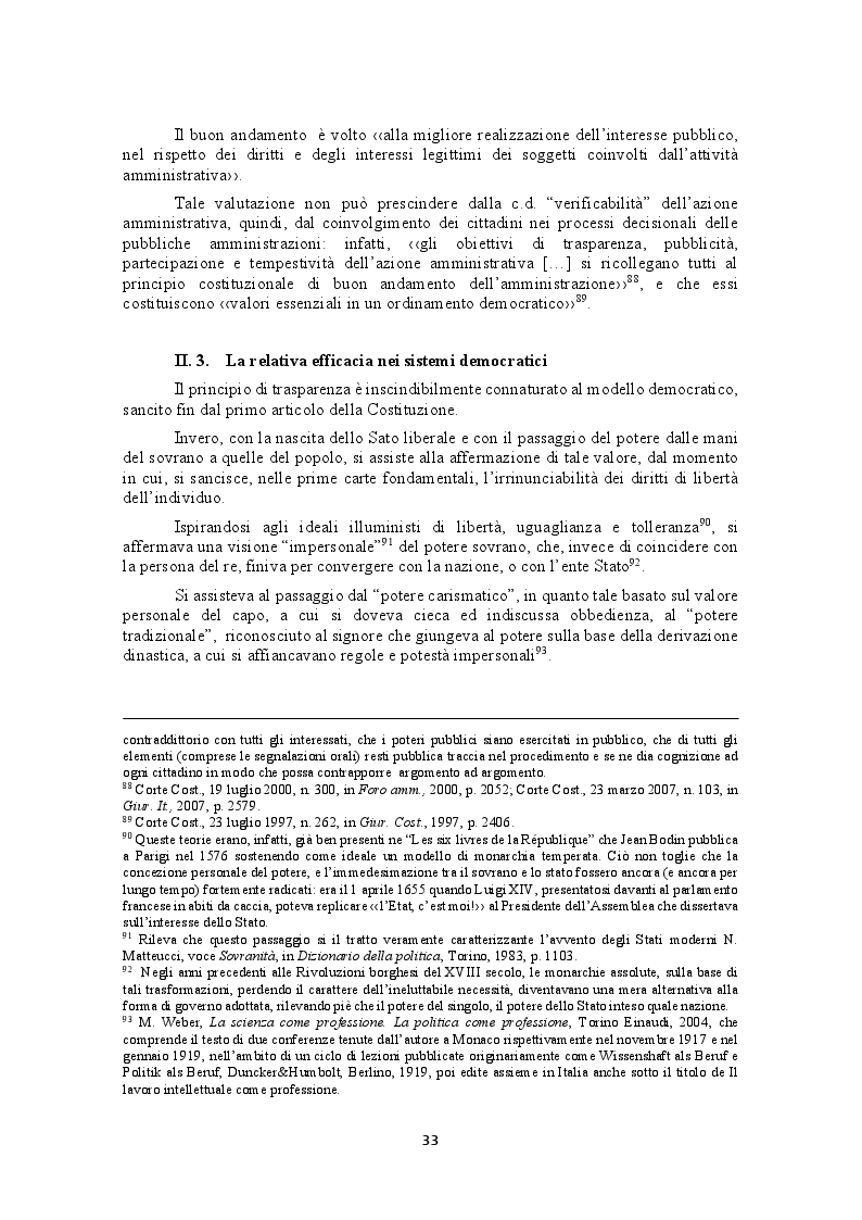 Anteprima della tesi: I costi della politica: democrazia, trasparenza e controllo pubblico, Pagina 7