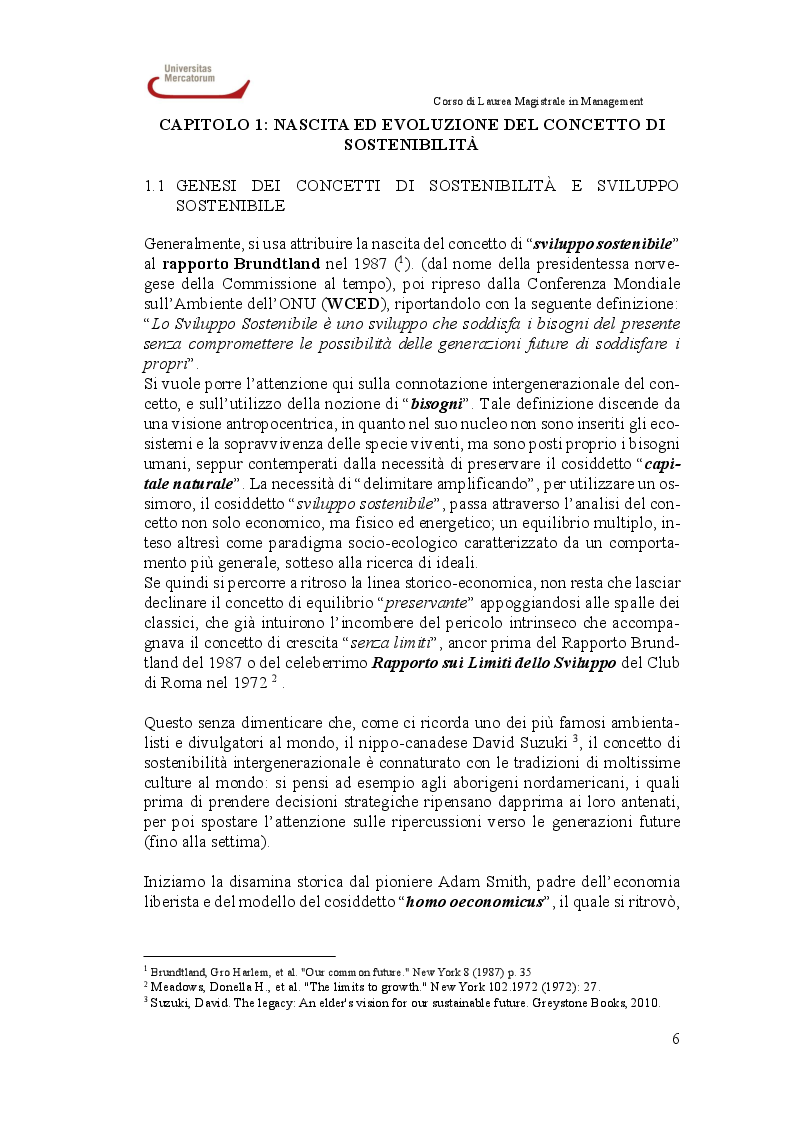 Anteprima della tesi: Sviluppo sostenibile e Agenda 2030: strategia nazionale e implementazioni locali, Pagina 5