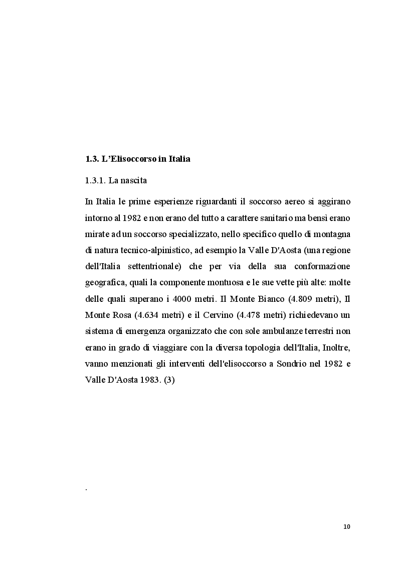 Anteprima della tesi: Gestione e accessi del paziente affetto da stroke in Pronto Soccorso con l'elisoccorso, Pagina 6
