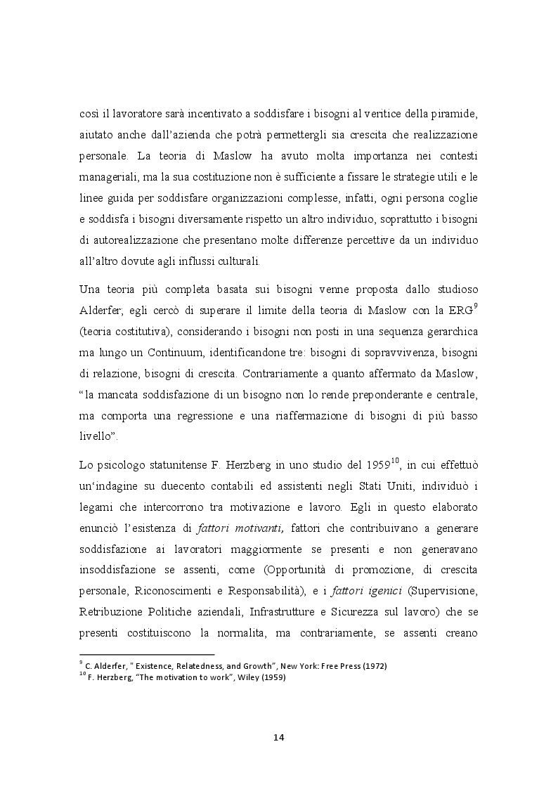 Estratto dalla tesi: Welfare Aziendale: strumento di sviluppo sociale e strategico nelle PMI Italiane