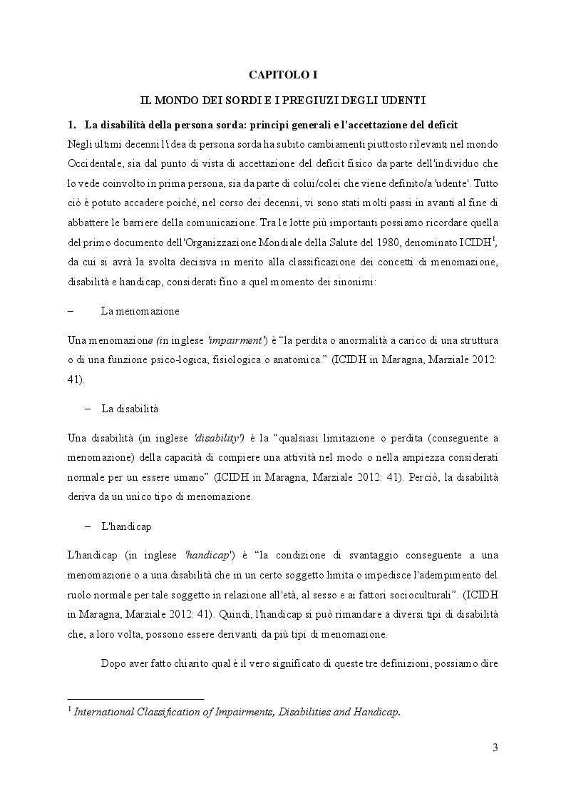 Anteprima della tesi: Il linguaggio silenzioso: analisi contrastiva della Lingua dei Segni Italiana e il British Sign Language, Pagina 4