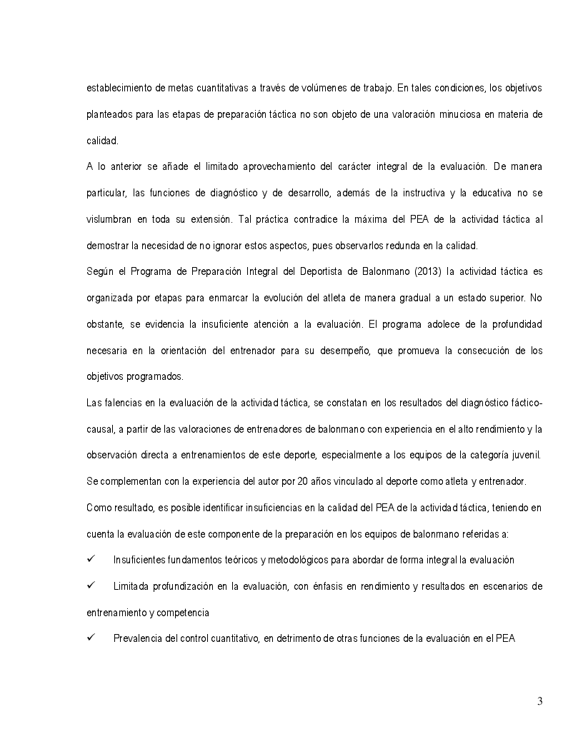 Anteprima della tesi: La evaluación del aprendizaje en la actividad táctica en el equipo de balonmano, Pagina 4