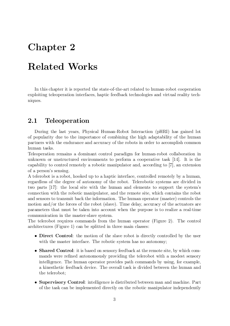 Anteprima della tesi: Commanding Grasping Robot through Virtual Reality and Simulated Wrenches, Pagina 4