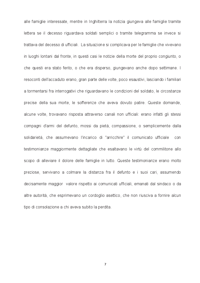 Anteprima della tesi: I custodi del ricordo. I monumenti ai caduti della Grande Guerra a Trecastagni e Zafferana, Pagina 8