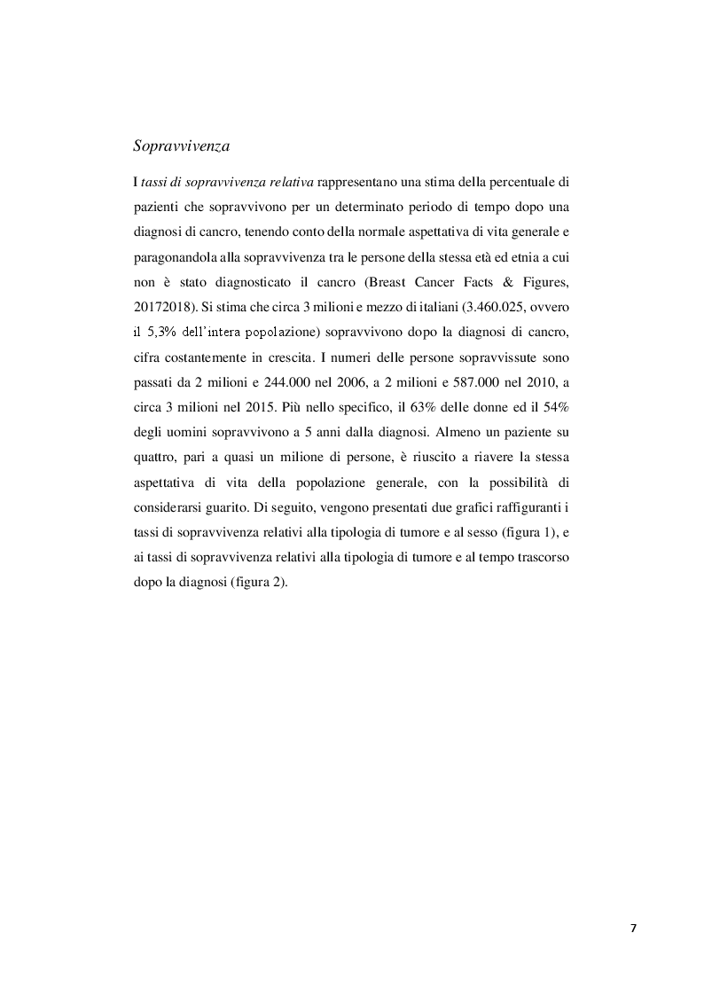 Anteprima della tesi: Aspetti psico-oncologici del carcinoma mammario in gravidanza - Duplice dimensione del tempo, del corpo, e della femminilità, Pagina 8
