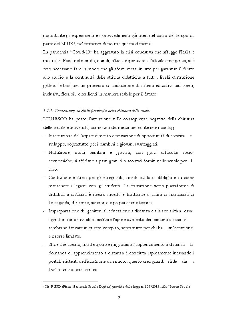 Anteprima della tesi: La centralità dell'educazione per il presente ed il futuro dell'uomo. Le premesse per un cambiamento radicale del paradigma educativo, Pagina 10