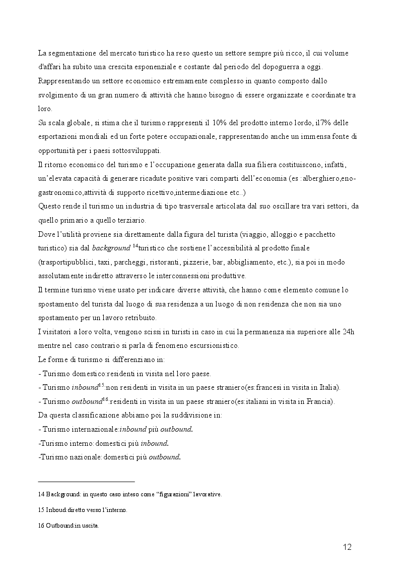 Estratto dalla tesi: Competitività e sviluppo di destinazioni turistiche costiera: un'analisi comparativa tra la costiera amalfitana e la costa di Opatija Croazia