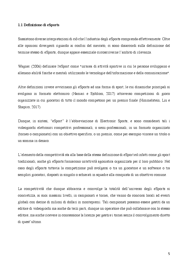 Anteprima della tesi: eSports: Global Opportunities for Brands, Pagina 4