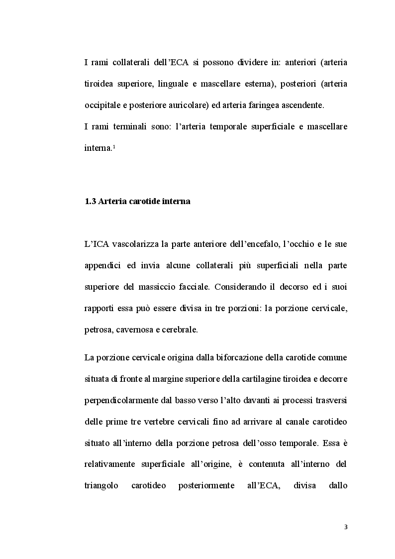 Anteprima della tesi: Risultati a Lungo Termine dello Stenting Carotideo, Pagina 4
