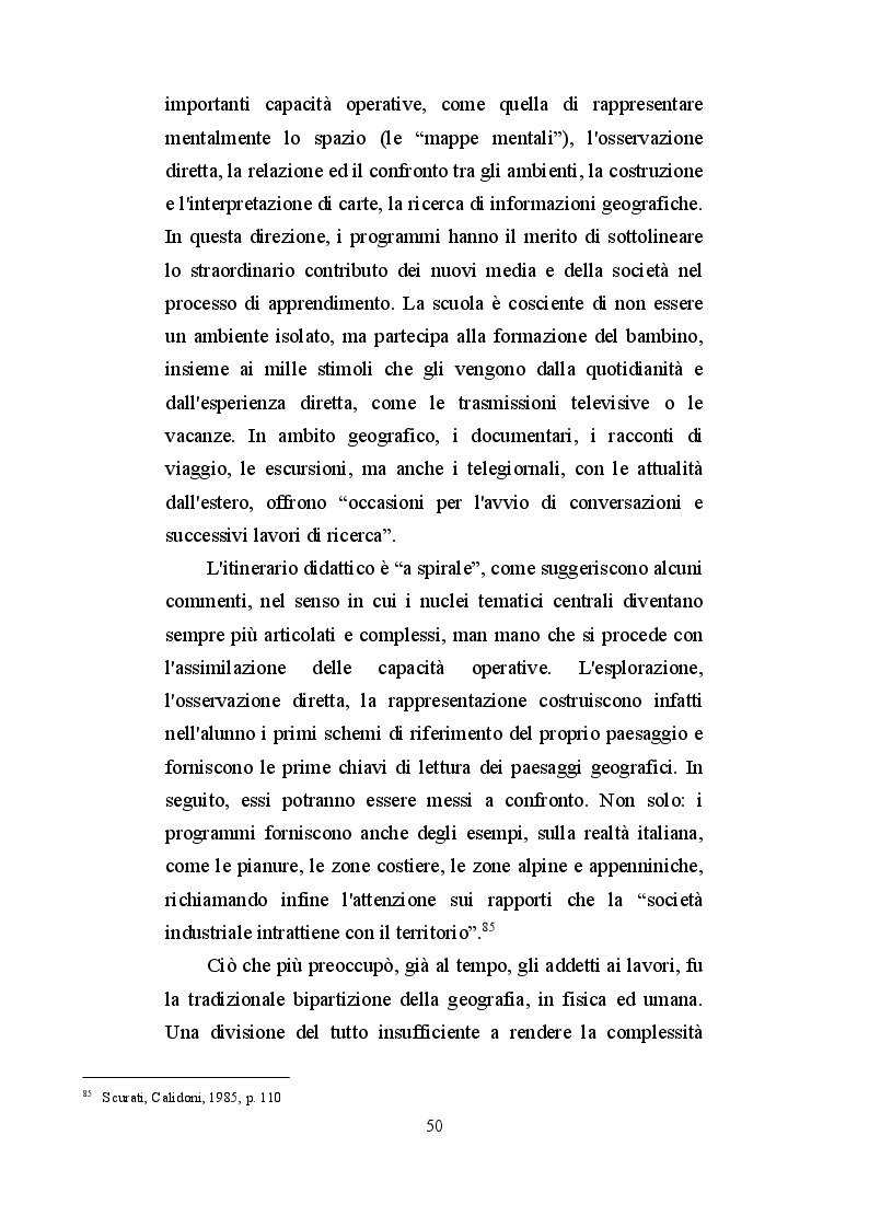 Anteprima della tesi: Geografia e Intercultura nella scuola primaria. Proposte didattiche per lo sviluppo di una coscienza planetaria., Pagina 11