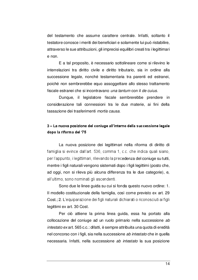 Anteprima della tesi: Pianificazione Successoria - Rapporti tra eredità e polizze vita, Pagina 7