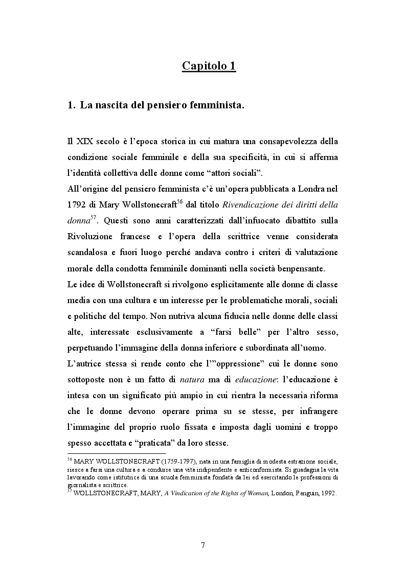Anteprima della tesi: La donna nel teatro di danza di Pina Bausch, Pagina 8