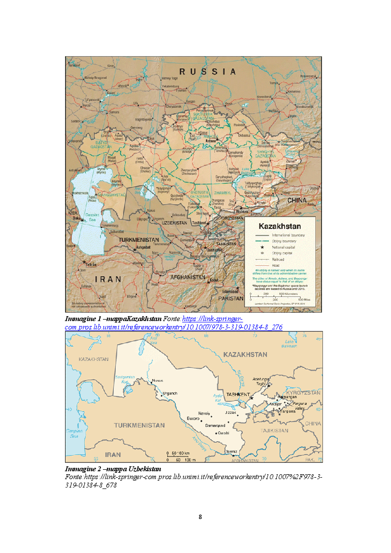 Anteprima della tesi: L'Asia Centrale dall'indipendenza dall'Unione Sovietica a oggi. I casi del Kazakistan e dell'Uzbekistan, Pagina 5
