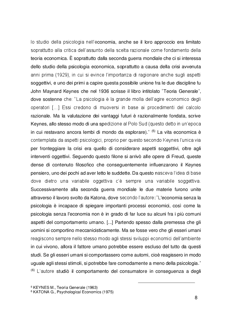 Anteprima della tesi: L'effetto della pandemia sulle scelte d'acquisto dei consumatori: Bias ed Euristiche al tempo del Covid-19, Pagina 6