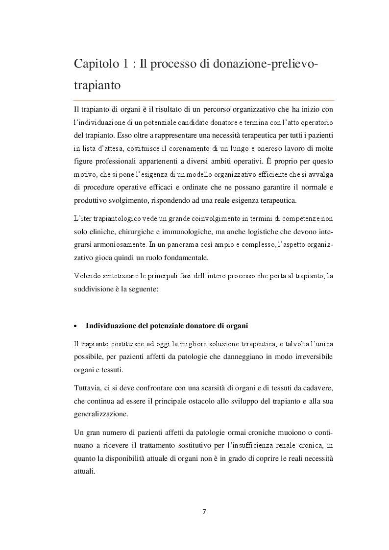 Anteprima della tesi: Psicologia del trapianto di organi - la qualità di vita del paziente trapiantato e il ruolo dello psicologo, Pagina 5