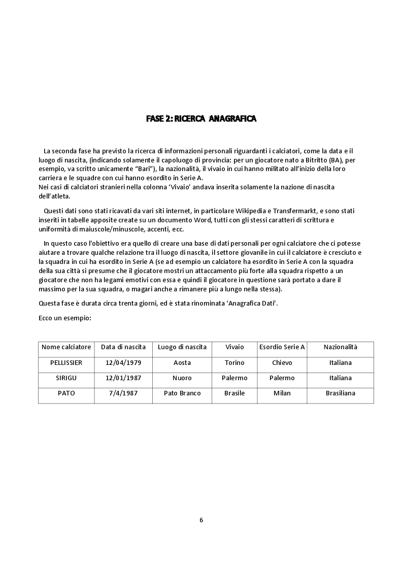 Anteprima della tesi: Calcolo Statistico per gli stipendi dei calciatori, Pagina 4