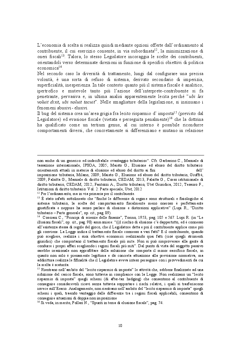 Anteprima della tesi: Nomadismo fiscale e le sue patologie, Pagina 8