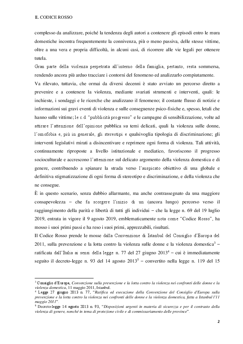 Anteprima della tesi: Il Codice Rosso, Pagina 3