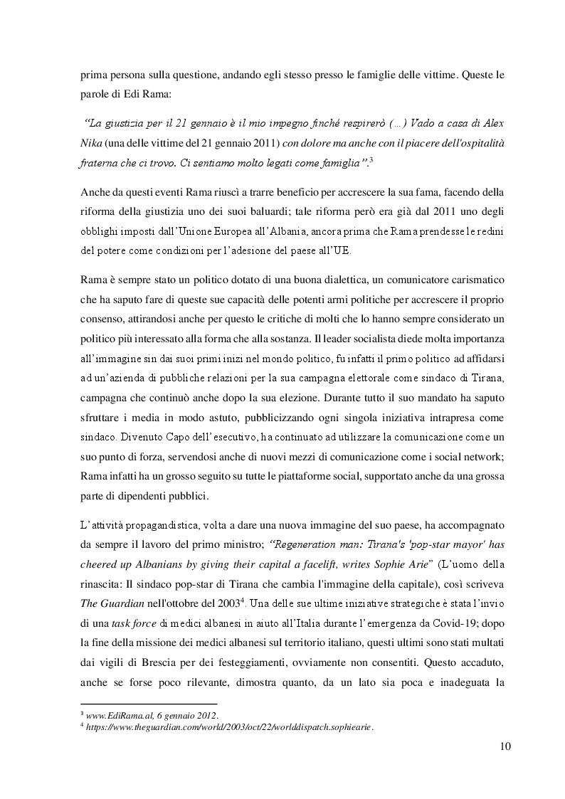 Anteprima della tesi: Metamorfosi della Sinistra. Analogie e differenze politiche tra Italia e Albania nell’era di Matteo Renzi e Edi Rama, Pagina 7