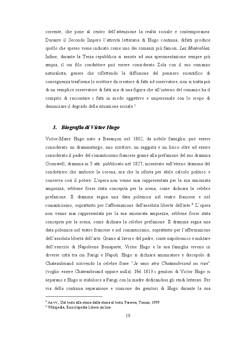 Anteprima della tesi: Dal romanzo a Opera teatrale. Notre Dame de Paris: un'opera senza tempo, Pagina 6