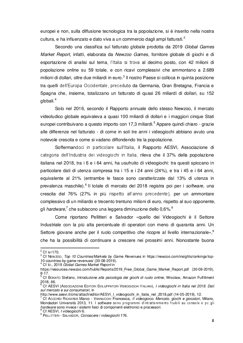 Anteprima della tesi: Coinvolgimento e relazioni sociali nei giochi di ruolo online. Prospettive per l’educazione, Pagina 4