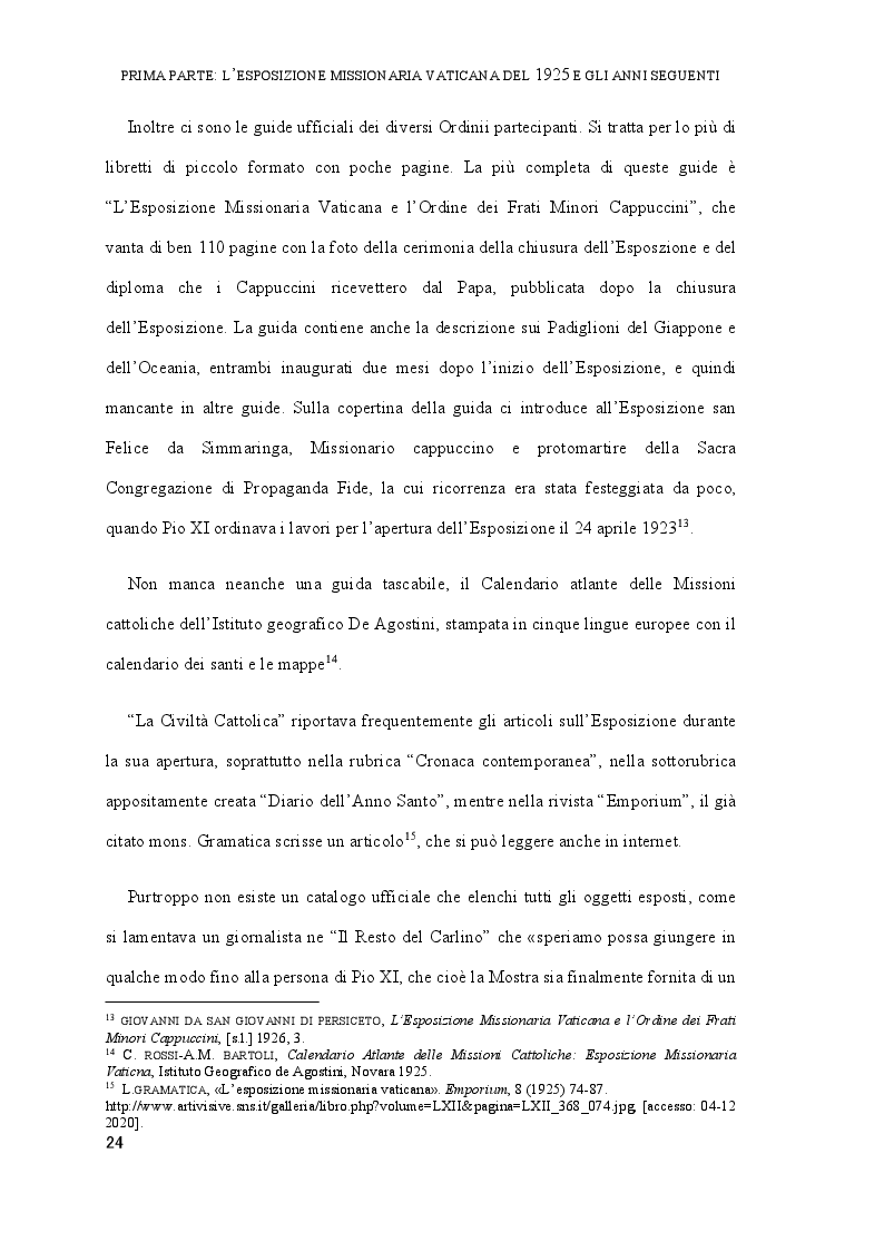 Estratto dalla tesi: La Mostra d'Arte Missionaria dell'Anno Santo del 1950 ed i partecipanti artisti giapponesi