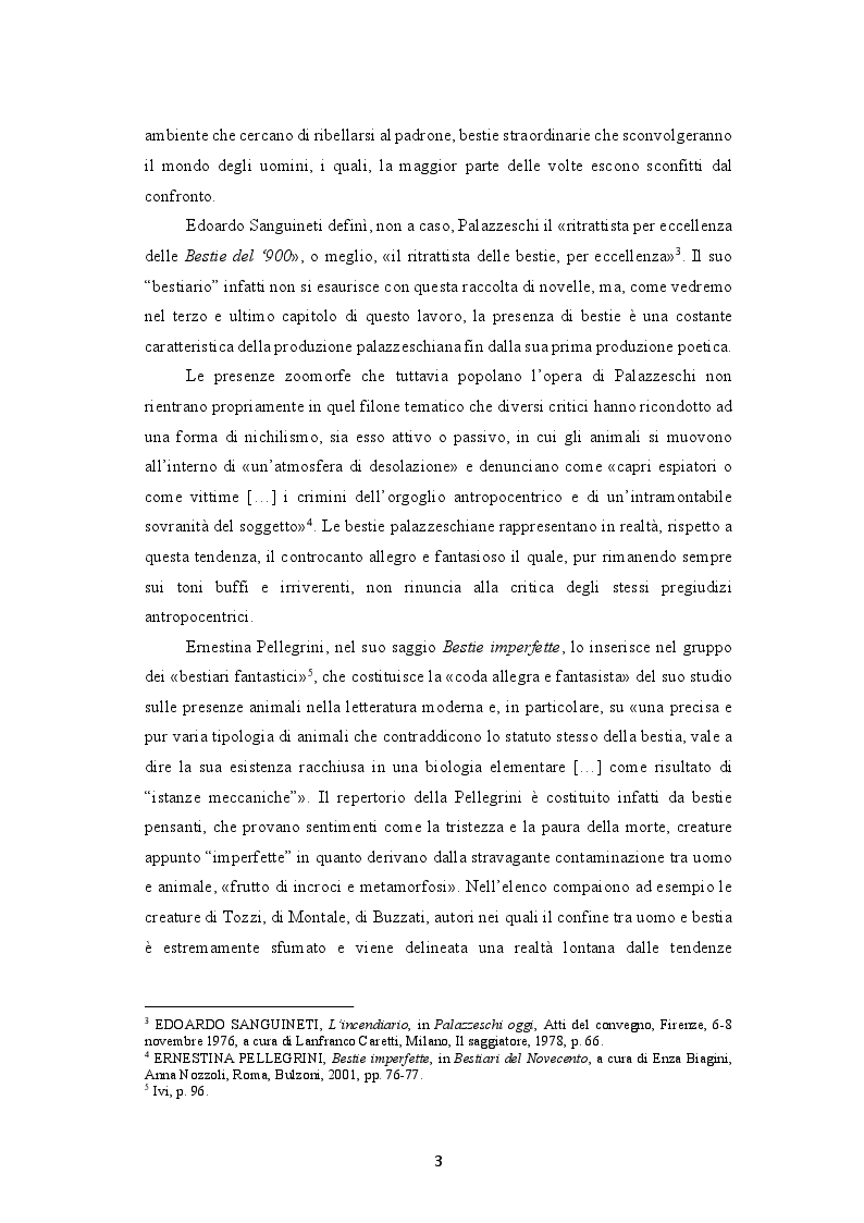 Anteprima della tesi: "Bestie" di Aldo Palazzeschi, Pagina 3