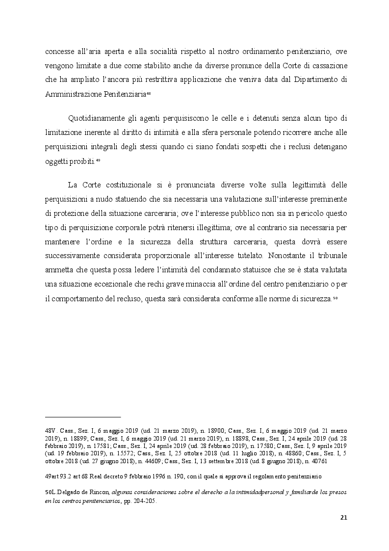 Anteprima della tesi: Regime detentivo aggravato in Italia e Spagna, Pagina 5