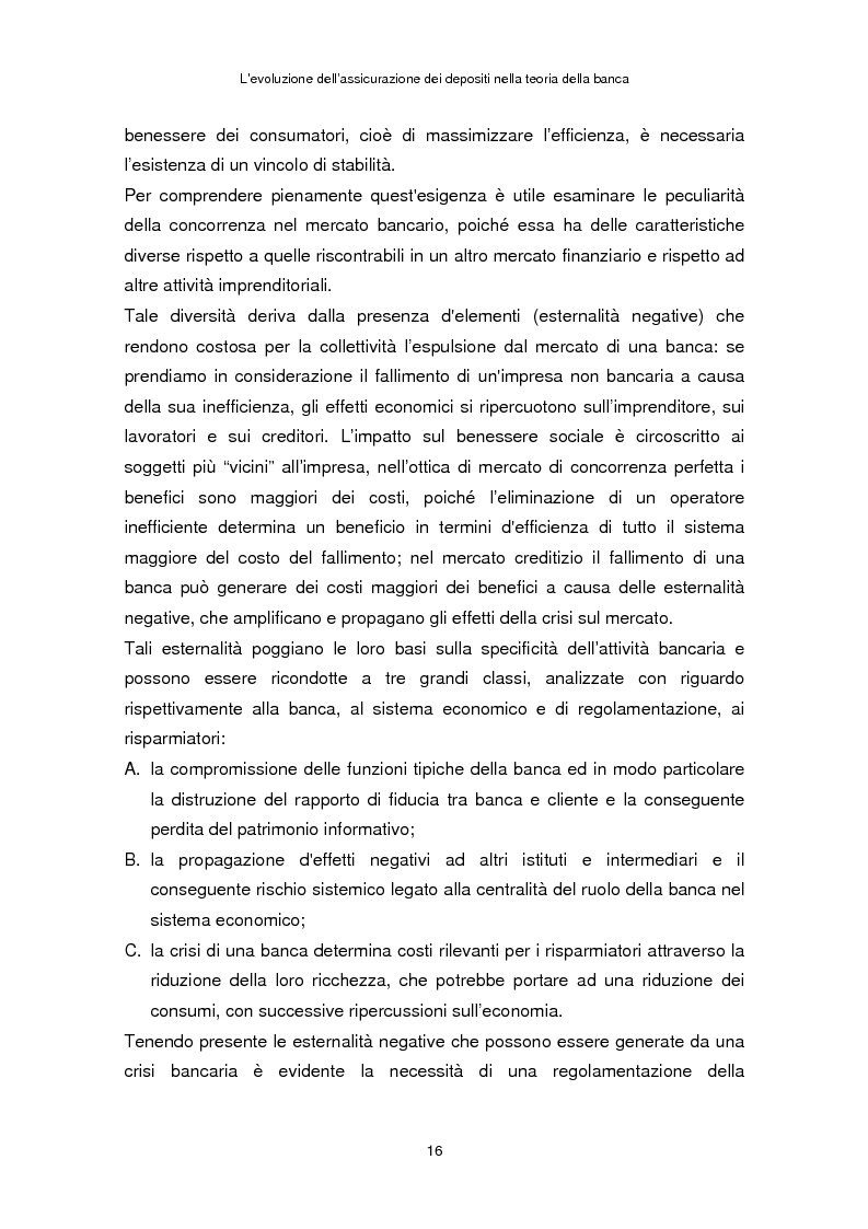 Anteprima della tesi: La determinazione del premio dell'assicurazione dei depositi attraverso l'option pricing: un'applicazione al caso italiano, Pagina 12