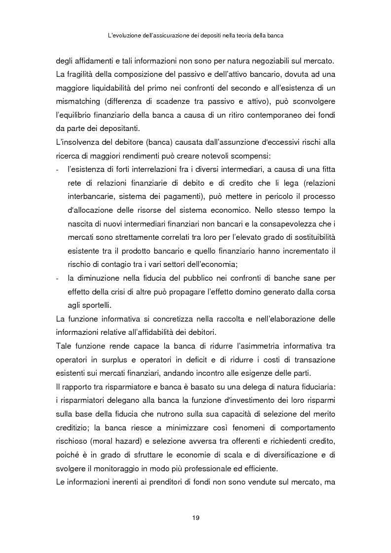 Anteprima della tesi: La determinazione del premio dell'assicurazione dei depositi attraverso l'option pricing: un'applicazione al caso italiano, Pagina 15
