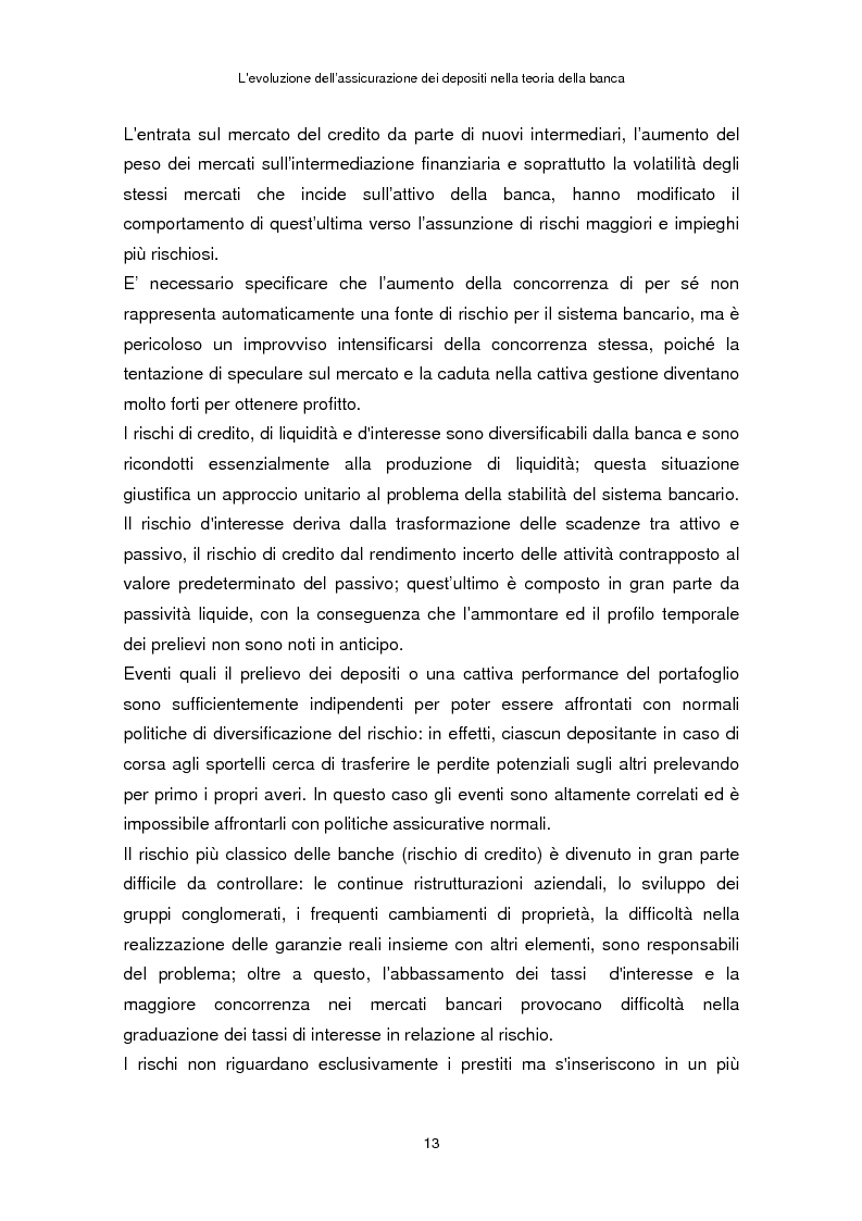 Anteprima della tesi: La determinazione del premio dell'assicurazione dei depositi attraverso l'option pricing: un'applicazione al caso italiano, Pagina 9