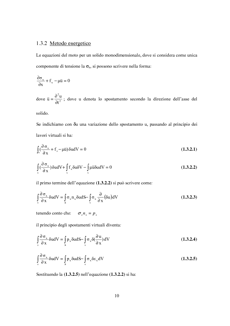Anteprima della tesi: Sulla matrice di rigidezza dinamica per sollecitazioni accoppiate, Pagina 10
