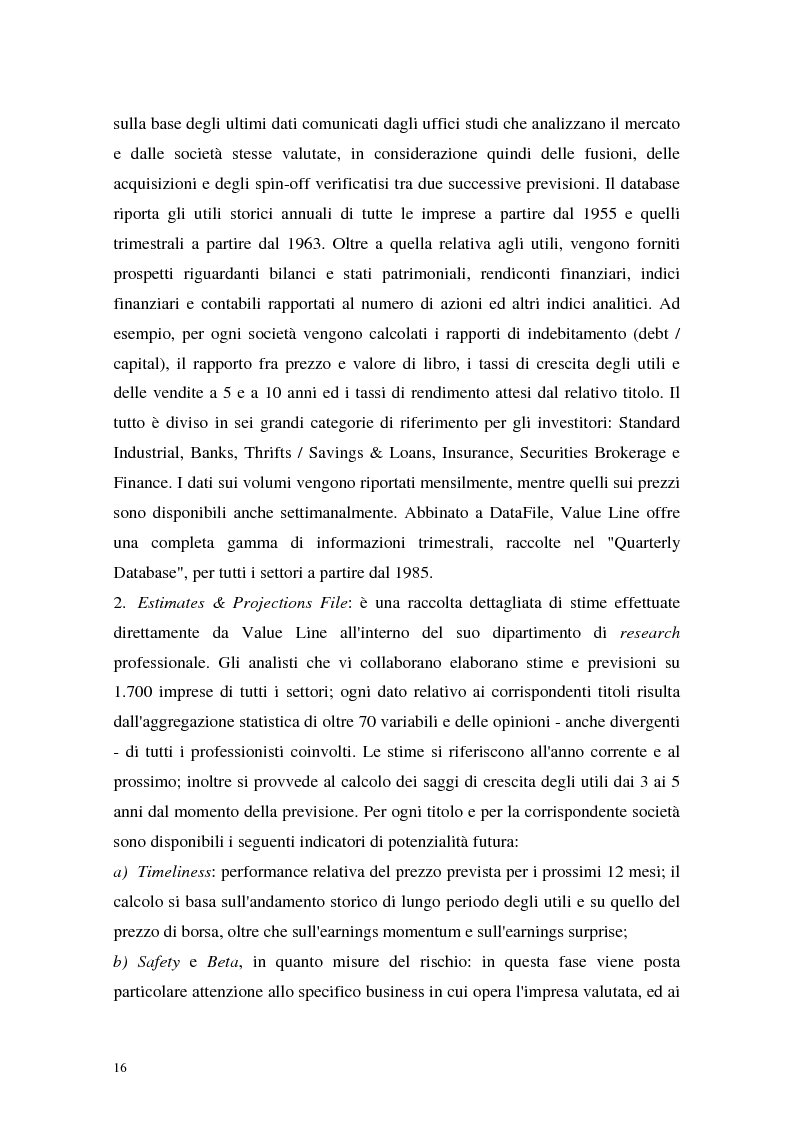 Anteprima della tesi: Utili di consenso: metodologie di formazione e criteri di utilizzo, Pagina 11