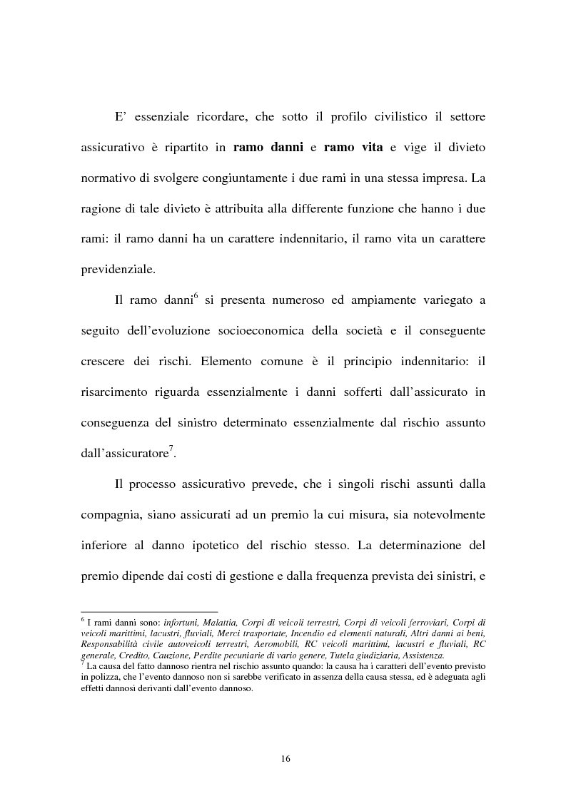 Anteprima della tesi: I sistemi organizzativi delle imprese di assicurazione. L'Aurora Assicurazioni S.p.A., Pagina 12