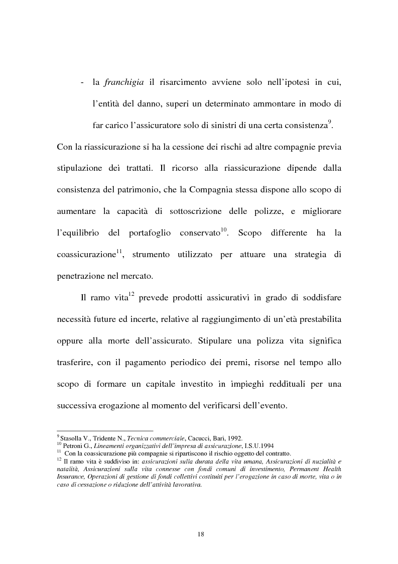 Anteprima della tesi: I sistemi organizzativi delle imprese di assicurazione. L'Aurora Assicurazioni S.p.A., Pagina 14